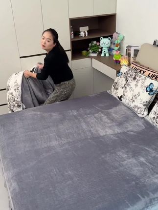牛奶绒四件套,舒适温馨又不失浪漫#面料柔软舒适 #好物推荐🔥 #床上用品 #好物分享