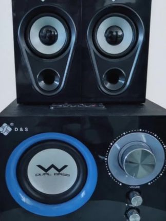 震撼音效,尽在D&S 2.1声道多媒体音箱!🎶 家庭影院瞬间升级,享受音乐的极致魅力!#D&S音箱
