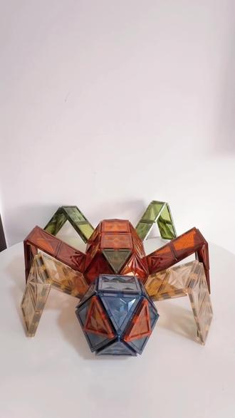 快带你的小宝子一起来搭 蜘蛛吧~
#磁力片教程 #磁力片的1000种玩法 #蜘蛛 #益智玩具 #抖音助手助我上热门