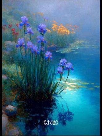 小池碧蓝,春日已至
#带你走进画里 #绘画#绘画练习 #欣赏美图美景