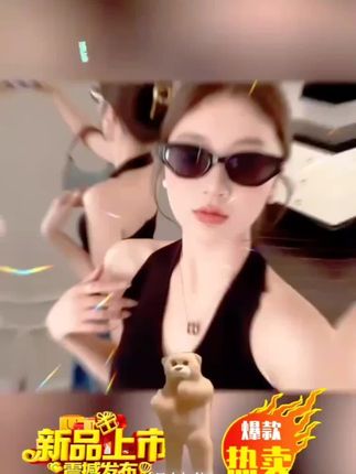 黑色针织挂脖小吊带女内搭2025夏新款辣妹绝美背心无袖上衣 #好物推荐 #热卖 #抖音 #居家好物