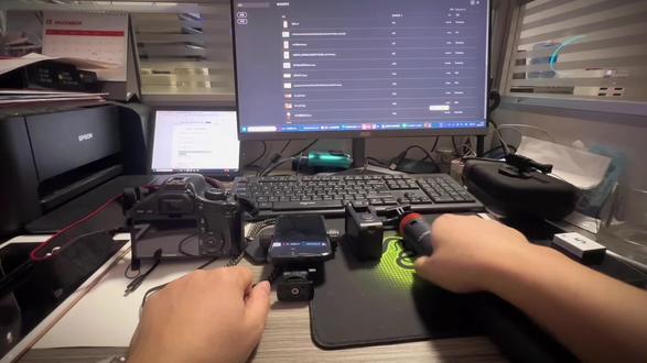 一个三脚架快速更换相机#大疆osmo #大疆Action5 #三脚架#快拆快装