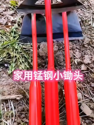 方便又实用的园艺农用小锄头,锄口锋利开刃,锰钢材质,结实耐用,挖草挖土种菜种花,非常好用#园艺小锄头#锄头#农用工具#高性能实用工具#生活好帮手@抖音小助手