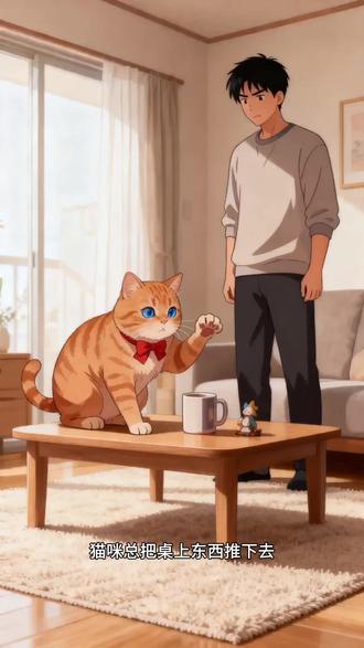 猫咪总把桌上东西推下去有多种原因 全世界的爱猫人士都熟悉这个场景:他们的猫咪紧盯着放在台面、桌子或书桌上的某个物品。片刻之后,一只爪子伸出来……物品应声落地,而猫咪则专注地观察着整个过程。
这看起来像是我们猫咪朋友的另一个小怪癖,但猫咪推倒东西的行为其实有合理的解释。
#猫咪的迷惑行为 #猫咪推东西 #猫咪的日常 #猫行为学 #猫咪的日常