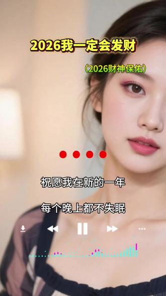 2026我一定会发财(2026财神保佑) #青哥爱音乐