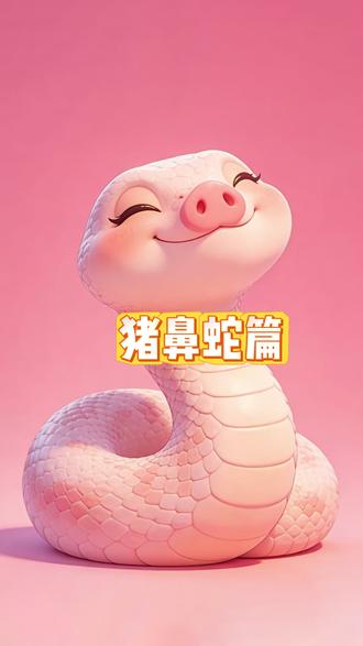 直播间大家常问的!第一篇猪鼻讲解来了!#猪鼻蛇 #爬宠 #爬宠日常 #异宠 #爬行动物
