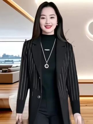 风衣外套女2025秋季新款时尚洋气休闲百搭修身显瘦气质中长款大衣#怎么预防狗狗得细小 #大骨汤怎么炖才补钙 #大骨汤怎么炖才补钙 #抖音推广 #冰雪奇缘之真爱魔法
