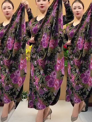 #长裙#秋季新款#加肥加大码