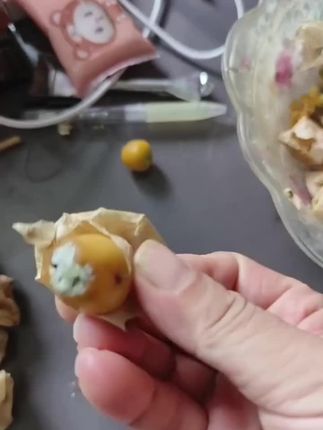 这个果我买了两斤的,结果连皮的话,就只有一斤六两。开第一个果就是个烂果,然后回到家里边吃吃吃,就发现拉肚子,最后今天打开里面好多的坏果,怪不得它的味道也不正宗,就是基本上就是烂家伙,就算没有烂那么难看的都是软趴趴的 ,就是即将要烂的果 希望这样的果真的不要发出来了 害人#我在抖音买买买