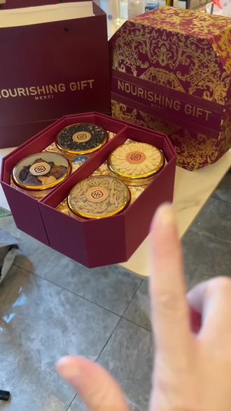 #送长辈的走心礼物 就选他们平时用得上用舍不得买的东西!一盒八样珍贵食材全部配齐!#有礼有面儿 #西洋参 #送岳父岳母礼物 #过年礼盒高大上