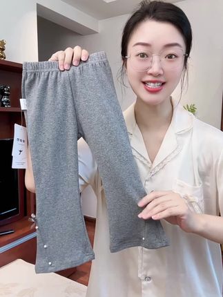 女宝必备微喇打底裤!上身显腿长面料柔软透气巨实穿#微喇裤 #女童打底裤 #童装 #百搭裤子