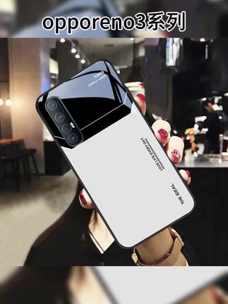 简约字母opporeno3手机壳Reno3pro高级创意reno3元气版保护套玻璃#防摔手机壳 #网红手机壳 #手机壳 #opporeno3