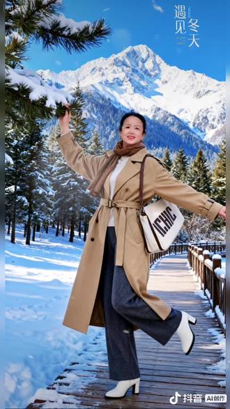 #最美雪山 (AI生成)