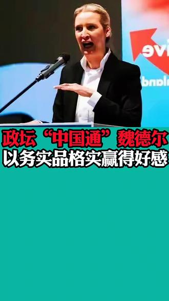 #音乐榜 #政坛“中国通”魏德尔:以务实赢得好感