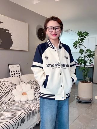 #卫衣 #休闲上衣 #棒球服 #潮流卫衣 #宽松t恤