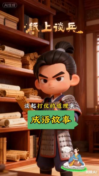 #幼儿睡前小故事 #创作者中心 #创作灵感 #成语故事#纸上谈兵@DOU+小助手