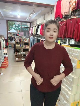 糯米绒高端打底衫,舒服柔软显瘦#显瘦遮肉 ##时尚洋气百搭