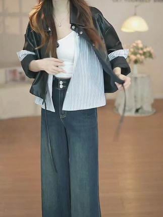 #女装 #面料柔软舒适 #假两件 #时尚穿搭 #精致女人必备