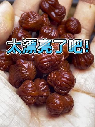 满天星花生#盘它就完了 #秦岭龙纹桃核 #文玩爱好者 #文玩发烧友 #文玩手串