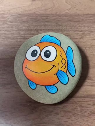 发现一款超好用的石头画勾线笔,等待颜料彻底晾干再使用勾线笔勾线太方便啦!