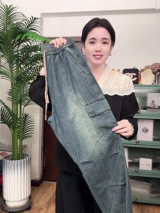 大码穿到280斤的潮牌工装牛仔裤,初中高中大男孩都喜欢的款式 #大码牛仔裤 #软牛仔 #时尚牛仔裤穿搭 #潮牌牛仔裤男 #青少年穿搭男