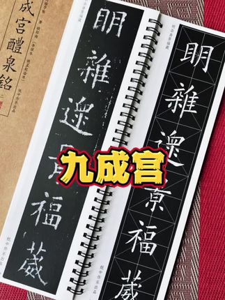 欧阳询九成宫 #书法 #毛笔字 #字帖