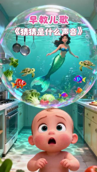 早教启蒙儿歌《猜猜是什么声音》,小朋友们快来猜猜这是什么声音呢?#儿歌100首最火 #早教启蒙益智动画 #启蒙动画 #启蒙早教 #亲子互动