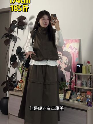 真的潮酷女孩必备了!太喜欢啦! #套装显瘦穿搭 #复古穿搭 #酷女孩穿搭 #大码女装 #大码女装120斤到220斤