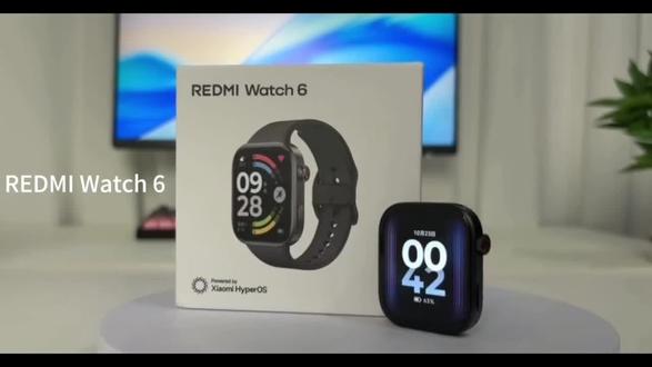 【自营】REDMI Watch 6 澎湃OS 3 心率血氧监测蓝牙通话智能手表6
