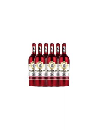 法国18度重型瓶赛乐维AOP莫利干红葡萄酒750ml*6瓶礼盒装#葡萄酒 #红酒 #干红 #性价比好酒 #爆款热卖中