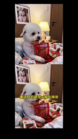 萌宠ai偷吃辣条制作教程来了 萌宠ai偷吃辣条教程 ai萌宝偷吃辣条 ai宠物特效 小狗偷吃东西ai 小狗偷吃零食ai ai狗狗玩手机#萌宠ai #剪映 萌宠ai偷吃辣条制作教程来了 萌宠ai偷吃辣条教程 ai萌宝偷吃辣条 ai宠物特效 小狗偷吃东西ai 小狗偷吃零食ai ai狗狗玩手机