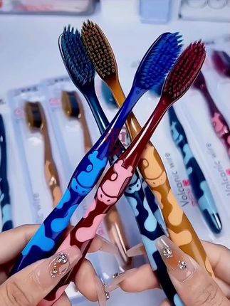 贝诺软毛牙刷三支装:温和清洁不伤牙,全家适用装#好物推荐🔥 #牙齿 #牙刷 #牙刷推荐 #超便宜超划算