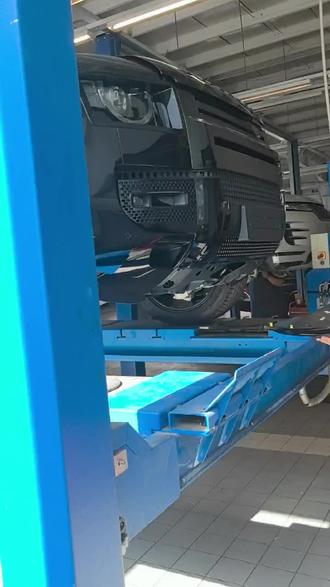 卫士前拖车勾盖板拆卸方法#快来看看