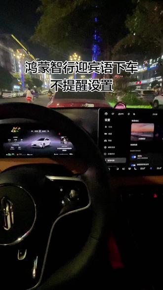 鸿蒙智行小艺迎宾语下车也说请上车怎么设置#自动驾驶 #尚界H5#鸿蒙智行 #小艺 #智慧场景