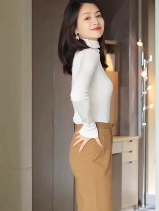 加绒加厚打底衫女内搭堆堆高领冬季德绒洋气百搭保暖长袖时尚纯色