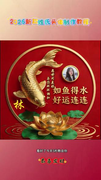 姓氏头像大全 2026换个新头像过年 神图定制 微信头像 姓氏头像 头像制作教程 用你姓做头像 输入姓氏自动生成头像 微信怎么换头像 神图定制免费 一键制作同款头像 2026头像 马年头像 微信头像最新款 过年头像 2026独一无二的头像定制专属头像 #微信头像 #姓氏头像 #2026头像 #神图定制 #头像制作 狠狠爱头像 马年头像 神图定制7072 花式网名头像 微信更换头像次数 女人头像 高级头像 2026最旺头像 微信头像 头像怎么更换