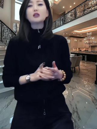 2025女装秋季一整套穿搭长袖针织开衫上衣韩版潮流新款牛仔裤两件套女#显瘦搭配 #秋冬穿搭 #百搭显瘦 #气质套装 #创作灵感