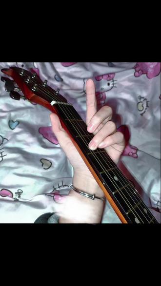 你是我无名指按住的五弦三品#吉他