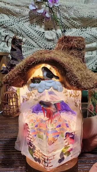 思路打开,空瓶这样做简单好看又实用#巧儿手作 #空瓶子变废为宝 #DIY材料包 #斗鱼缸 #空瓶子改造