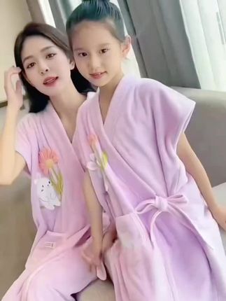 #家居服 #浴袍#可穿式浴巾浴袍