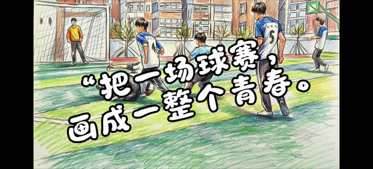 #真实生活分享计划 #运动场上的青春 #青春接力 #校园足球主题绘画 #点击加关注
初中美术老师画速写,记录校园生活的第19天。