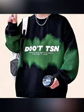 ins透气港风男士卫衣百搭韩版秋季长袖美式春秋#卫衣男#休闲卫衣