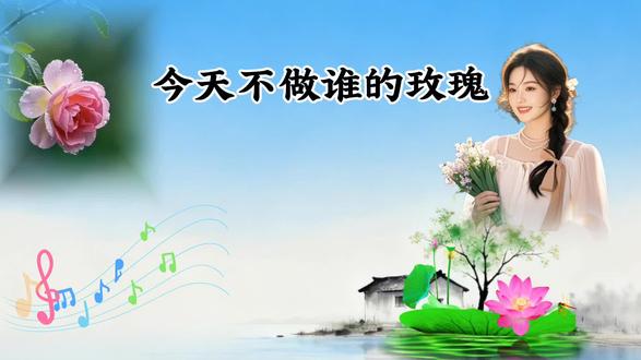 一首好听的歌,分享给你。我不做谁的玫瑰