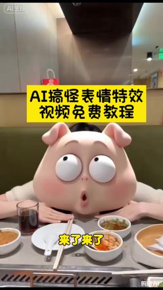 AI搞怪表情特效视频免费教程 搞怪视频怎么做 #五官乱飞 表情包生成视频说话 ai视频生成工具免费 #小云雀seedance #小云雀AI 女孩做鬼脸 #实用干货分享