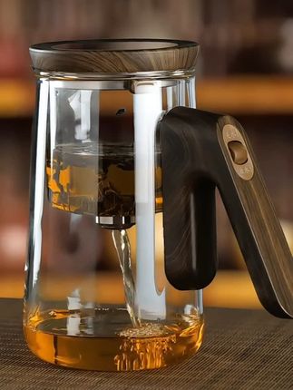 顶壶全玻璃内胆磁吸飘逸杯家用茶水分离泡茶壶耐高温办公室冲茶器 #泡茶壶 #养生壶 #热水壶 #烧水壶 #冲茶器