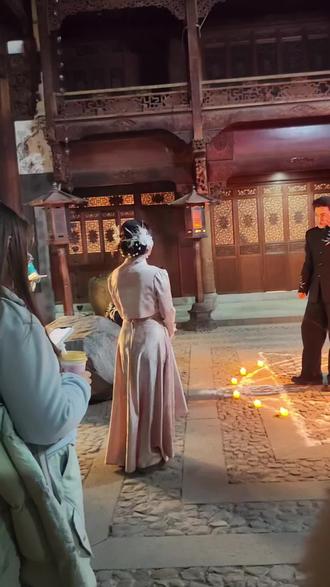 片场小花絮┃是什么让小林老师现场开跳 #名井南进行曲 #林君怡 #淮南渡