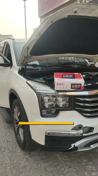 传祺GS8拆掉原车360换路特仕大屏360全景#保定360全景#保定大屏导航#保定720哨兵全景#保定六路盲区辅助系统#保定氛围灯