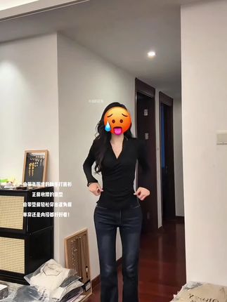 #气质范 #黑色系穿搭 #御姐 #高级感穿搭 #百搭打底衫