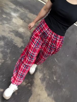 #小个子女生 #随意穿搭 #穿搭搭配 #格子裤 #面料舒适透气 @DOU+上热门 @DOU+小助手