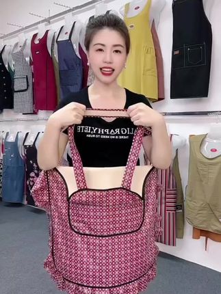 #围裙#皮革#防水#耐污#洋气